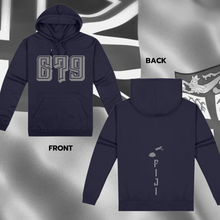 Load image into Gallery viewer, Rep the Code Hoodie - Navy