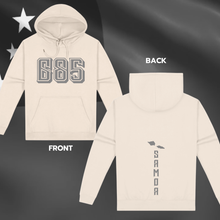 Load image into Gallery viewer, Rep the Code Hoodie - Ivory