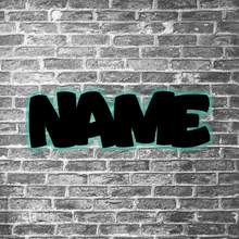 Load image into Gallery viewer, LED Wall Hanging - Bouncy font example