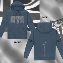 Load image into Gallery viewer, Rep the Code Hoodie - Bluestone
