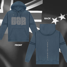 Load image into Gallery viewer, Rep the Code Hoodie - Bluestone
