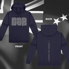 Load image into Gallery viewer, Rep the Code Hoodie - Navy
