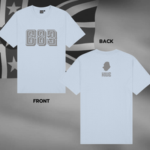 Load image into Gallery viewer, Rep the Code Tee - Pale Sky
