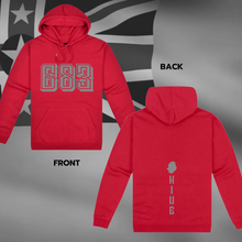 Load image into Gallery viewer, Rep the Code Hoodie - Red
