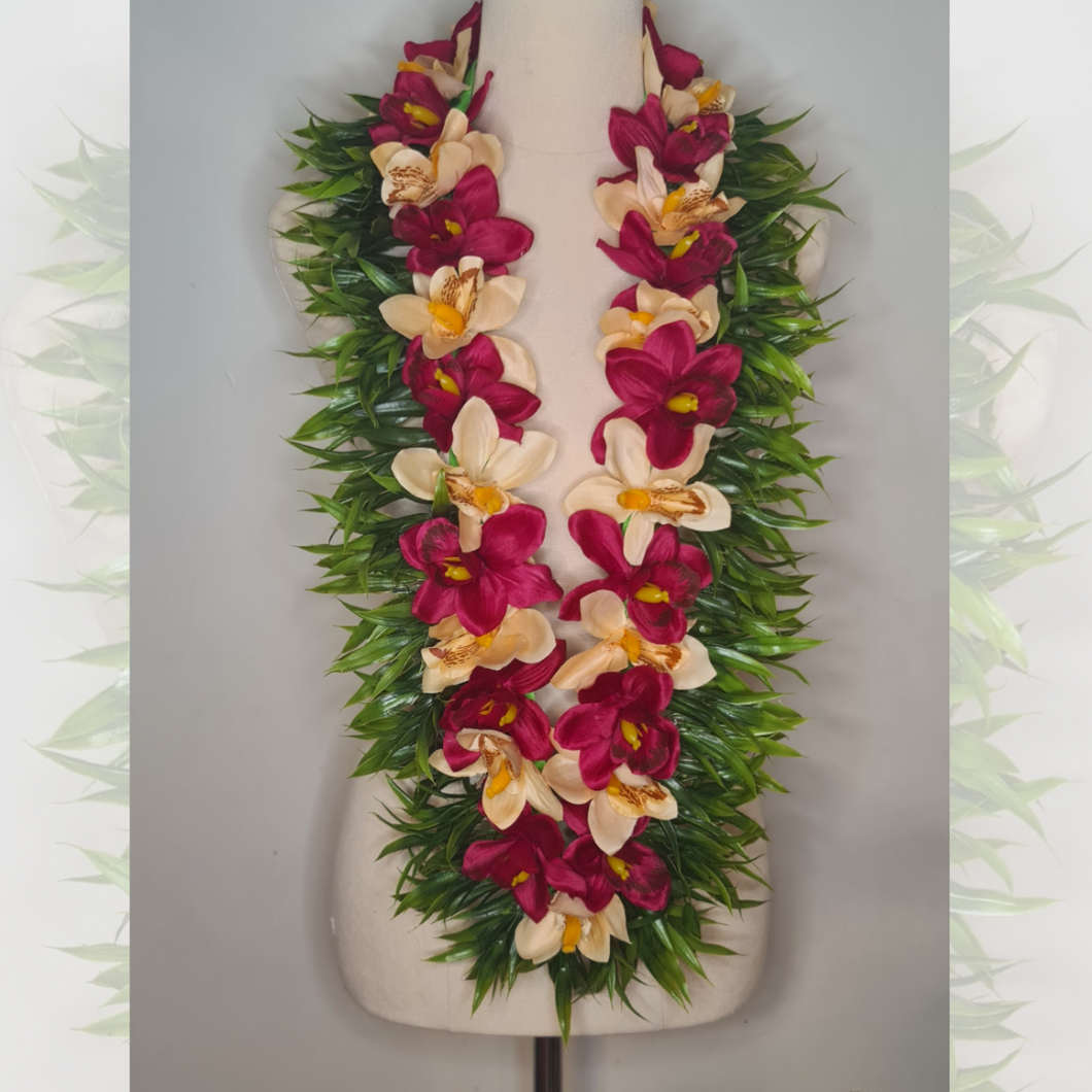 Faux Flower Kahoa / Lei