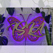 Load image into Gallery viewer, Butterfly LED Wall Hanging
