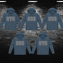 Load image into Gallery viewer, Rep the Code Hoodie - Bluestone
